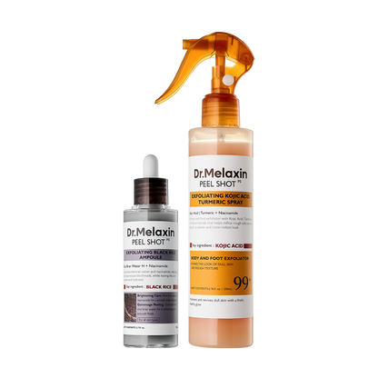 Body & Face Peel Shot Duo