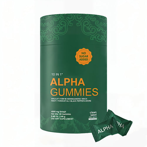 10-in-1 Shilajit Gummies (4000mg)|Tongkat Ali, Maca, 75% Fulvic Acid | Sugar-Free & Vegetarian1.