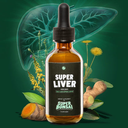 Super Liver – Natural Liver Support Supplement with 7 Herbs, Energy & Immunity Support