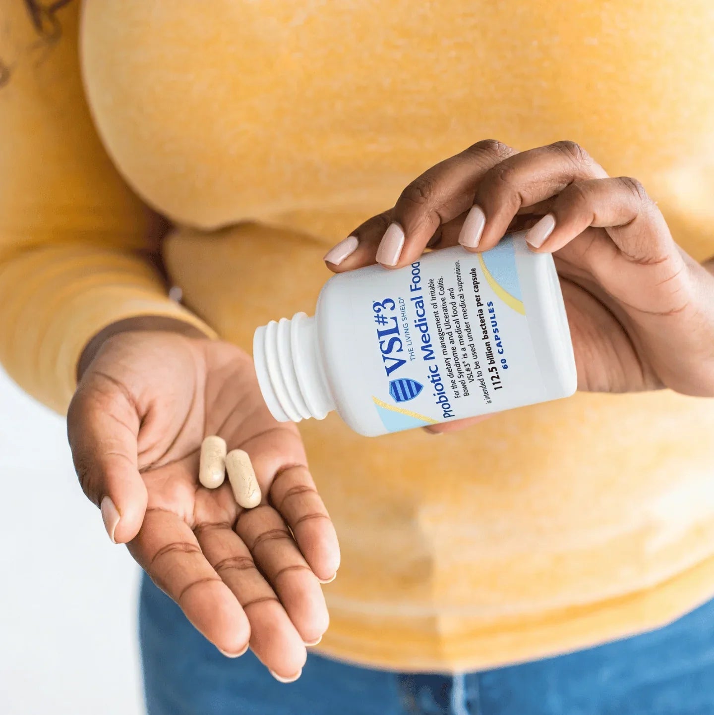 Probiotics for IBS & UC Relief | Live Multi-Strain, Refrigerated | Digestive Balance Support