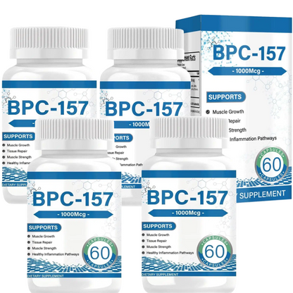 60 Peptide Capsules 1000 mcg | Supports Muscle Growth & Tissue Repair | Enhances Strength & Recovery | Non-GMO & Gluten Free