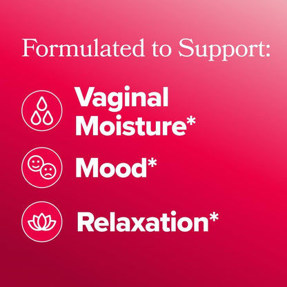 O Positiv URO Vaginal Moisture & Mood – Formulated to Support Vaginal Moisture, Mood & Relaxation  – 30 Servings