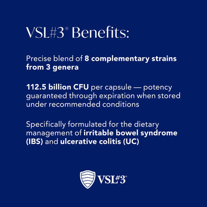 Probiotics for IBS & UC Relief | Live Multi-Strain, Refrigerated | Digestive Balance Support