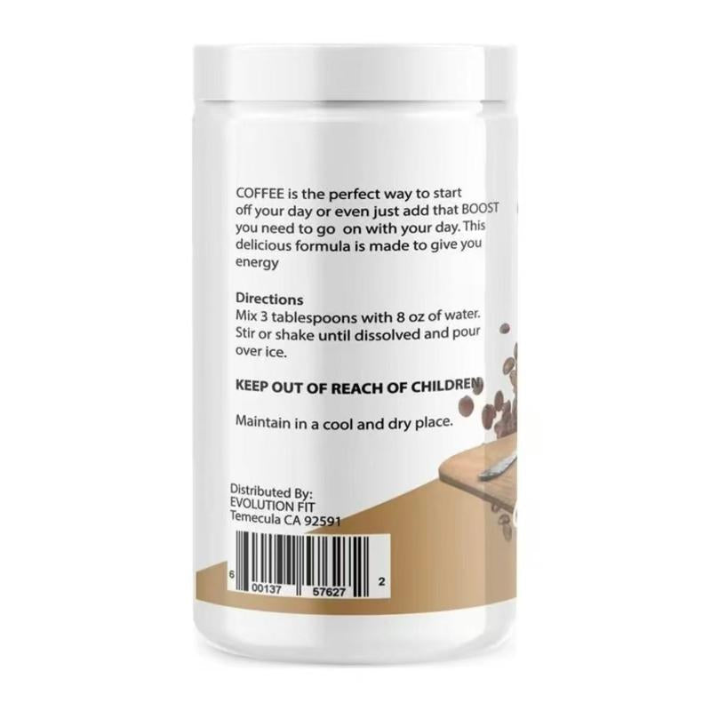 Coffee Cappuccino Flavor Beverage Creamy with L-Carnitine a Dietary Supplement Product