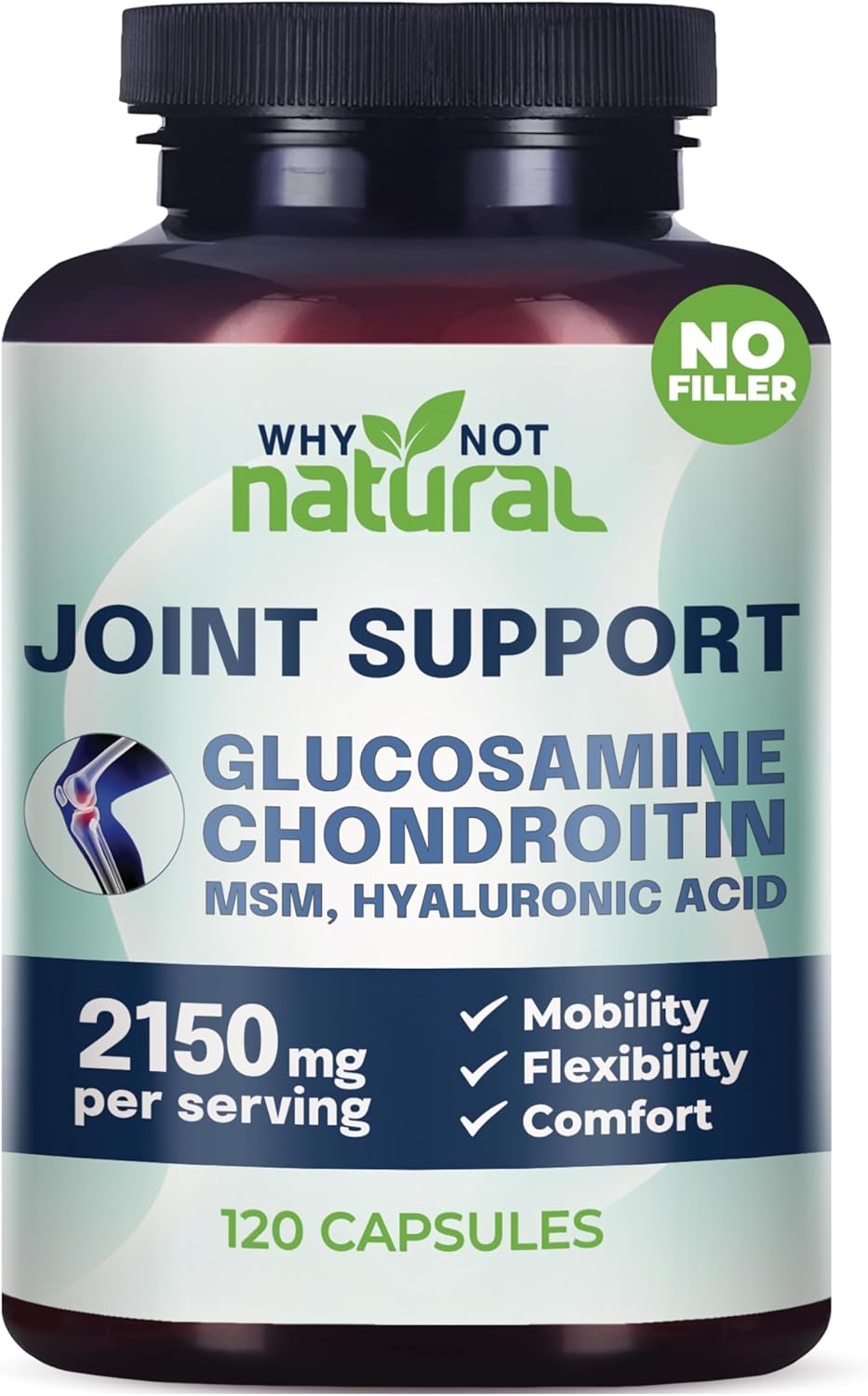 Glucosamine Chondroitin MSM Joint Support – Knee & Joint Health Supplement
