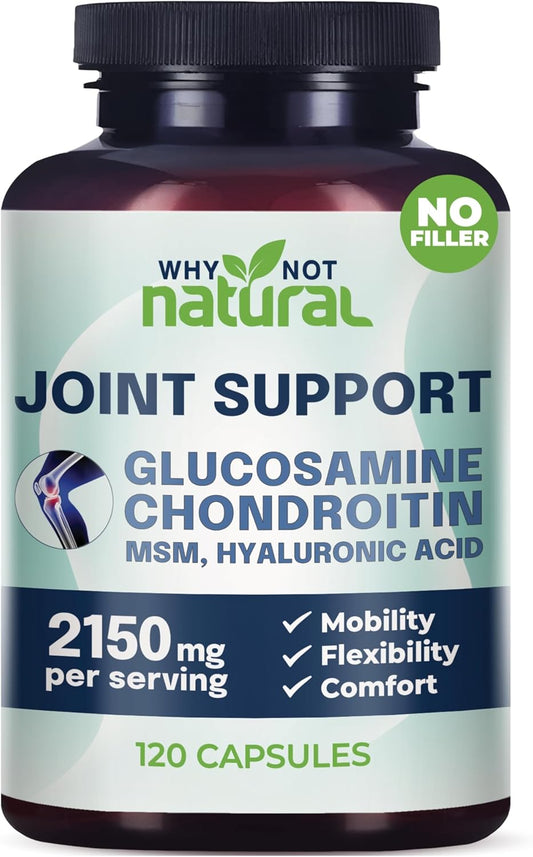 Glucosamine Chondroitin MSM Joint Support – Knee & Joint Health Supplement