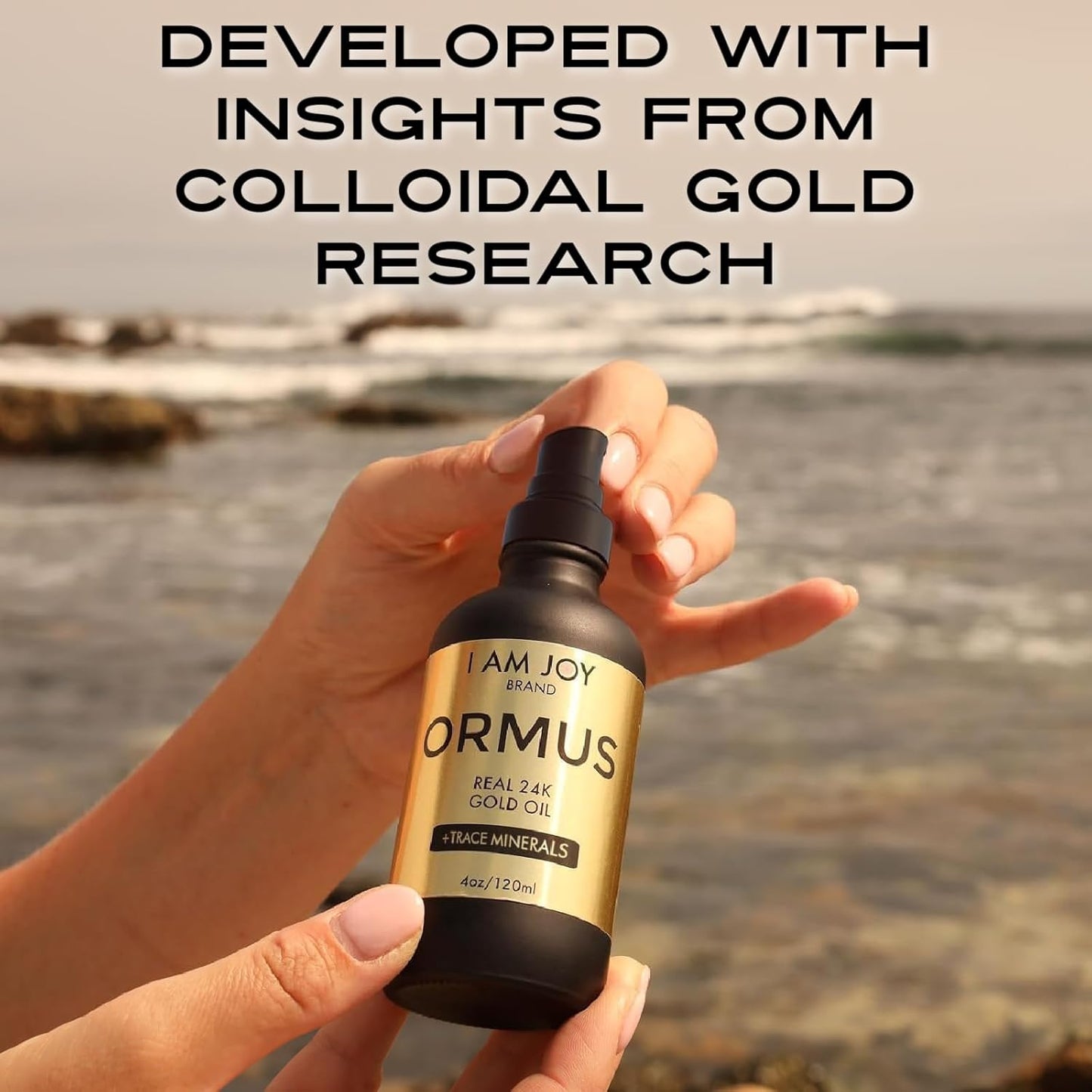 Ormus Gold Oil Monoatomic – Intuition, Mental Clarity & Dream Support – Rich in Platinum & Iridium – Non-Chemical Extraction – 4oz