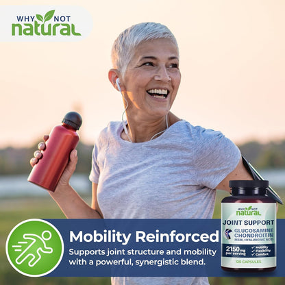 Glucosamine Chondroitin MSM Joint Support – Knee & Joint Health Supplement