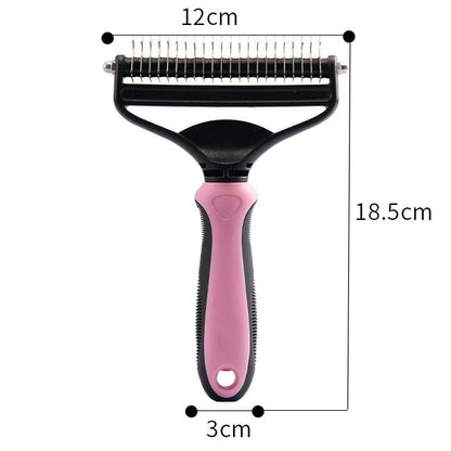 🐾  Last Day Special Price!  🏆 Professional Deshedding Tool For Dogs And Cats – Gentle On Skin, Efficient Grooming & Comfortable Grip Design ✂️