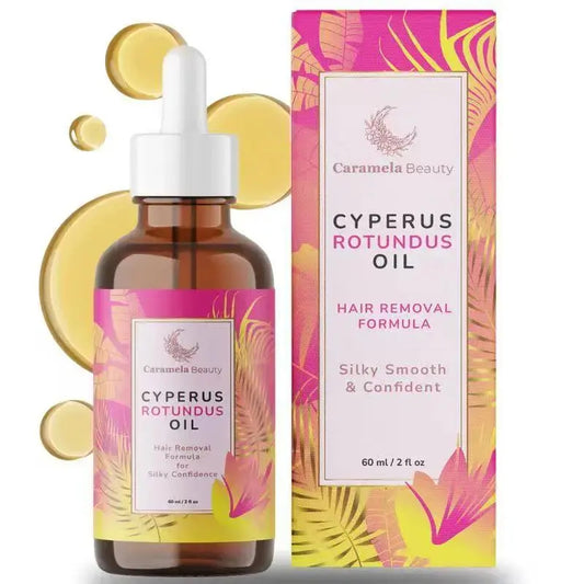 Cyperus Rotundus Oil - 60ml Natural Cyperus Rotundus Oil For Hair Removal, Moisturizing & Soothing Cyperus Oil For Reducing Body Hair Growth, Hair Removal Oil Ideal for All Skin Types