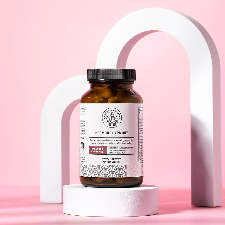 Happy Mammoth Hormone Harmony Menopause Weight Loss 72 Vegan Caps