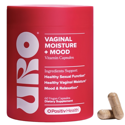 O Positiv URO Vaginal Moisture & Mood – Formulated to Support Vaginal Moisture, Mood & Relaxation  – 30 Servings