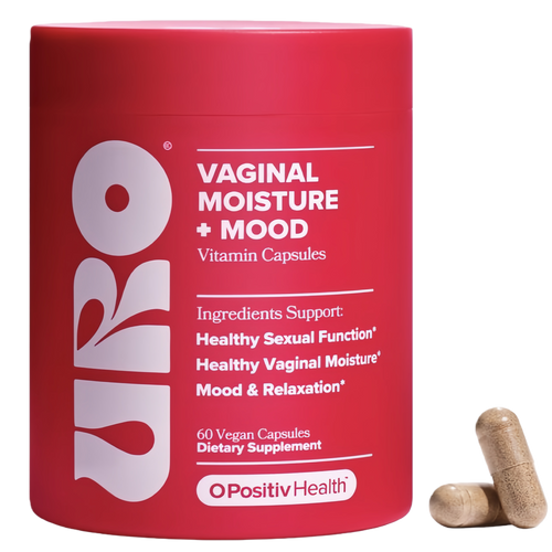 O Positiv URO Vaginal Moisture & Mood – Formulated to Support Vaginal Moisture, Mood & Relaxation  – 30 Servings
