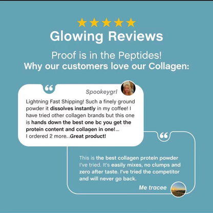 NeoCell Collagen Bio-Peptides Powder 20oz - Grassfed Protein Supplement - Advanced with 18 Essential Amino Acids