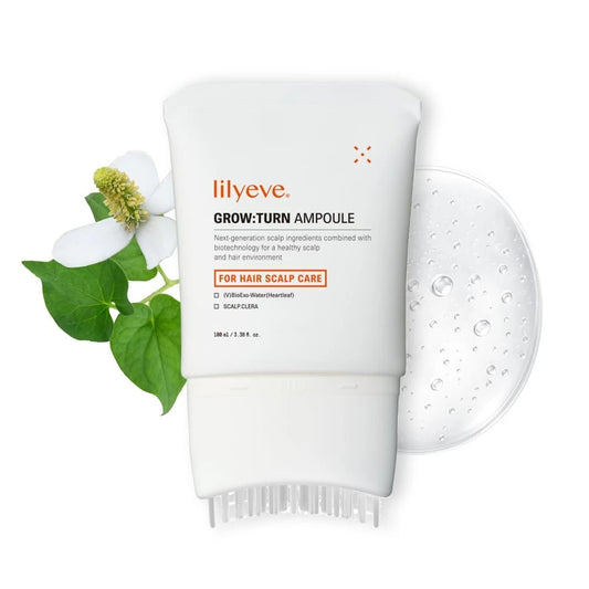 Lilyeve Growturn Hair Growth Serum with Built in Brush for Hair Growth & Thickening