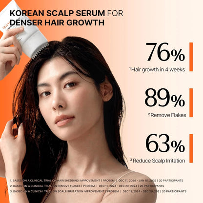Lilyeve Growturn Hair Growth Serum with Built in Brush for Hair Growth & Thickening
