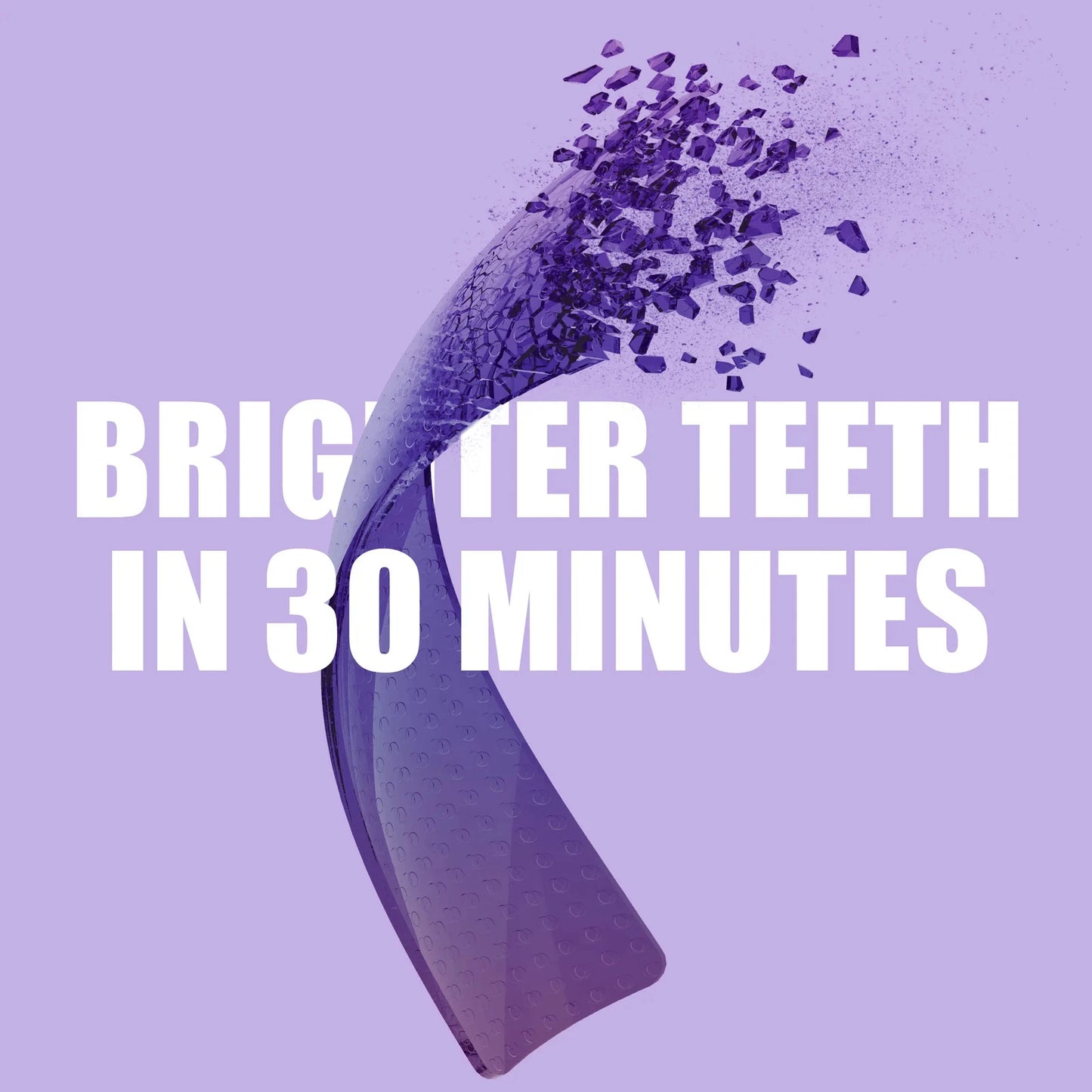 CEELIKE Purple Teeth Whitening Strips with Free Cheek Retractor - 7/21 Whitening