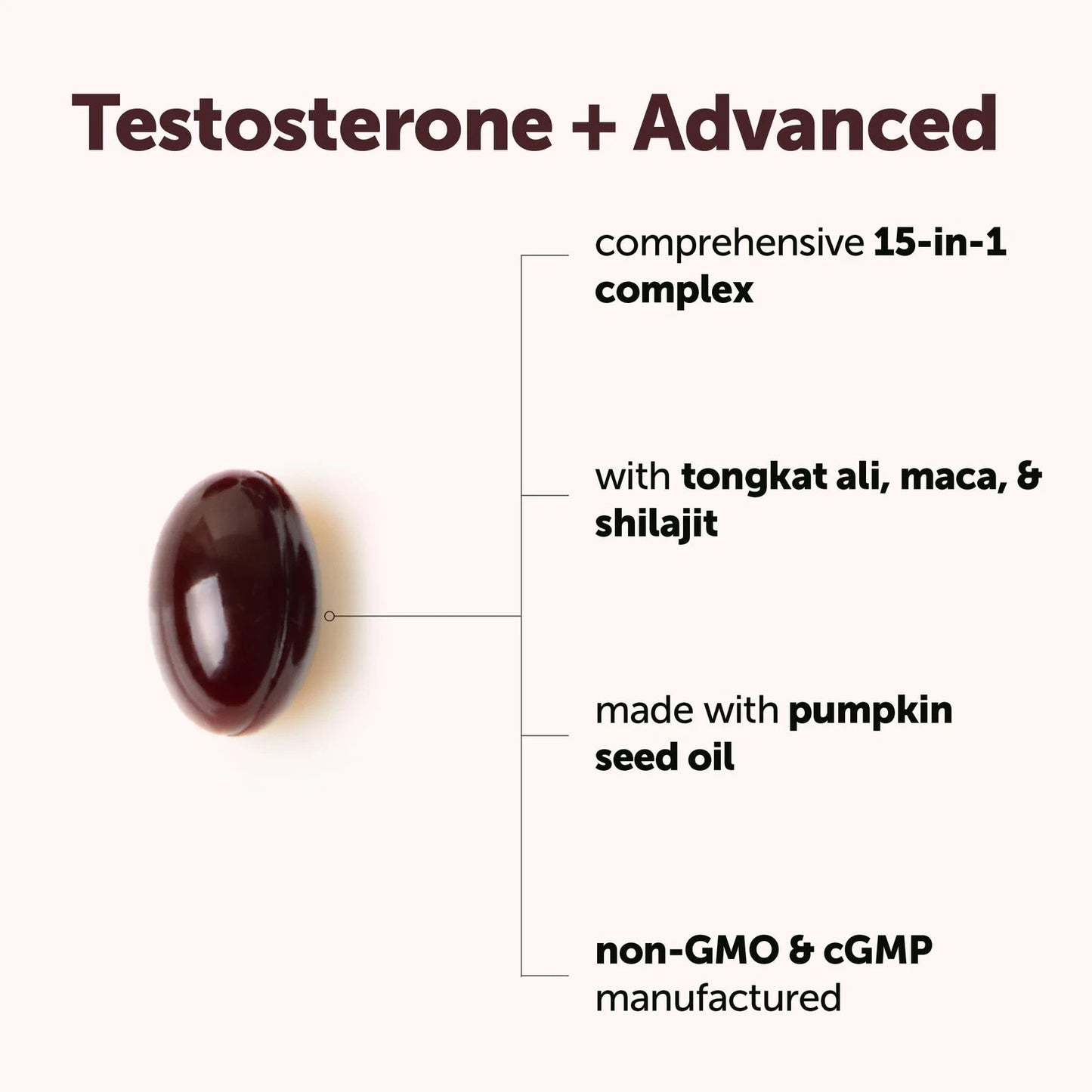 Micro Ingredients Testosterone+ Advanced for Men & Women, 240 Softgels | 15in...