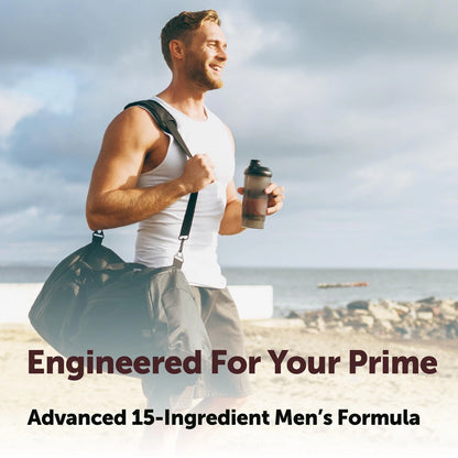 Micro Ingredients Testosterone+ Advanced for Men & Women, 240 Softgels | 15in...