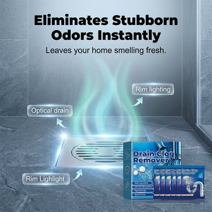 🧼 BUY 2 GET 1 FREE! 🚰 Effervescent Drain Clog Remover Tablets – Fast-Acting, Safe for Pipes & Removes Odors for Smooth Drains ✨